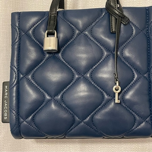 Marc Jacobs Blue Quilted Women's Bag - Picture 5 of 13